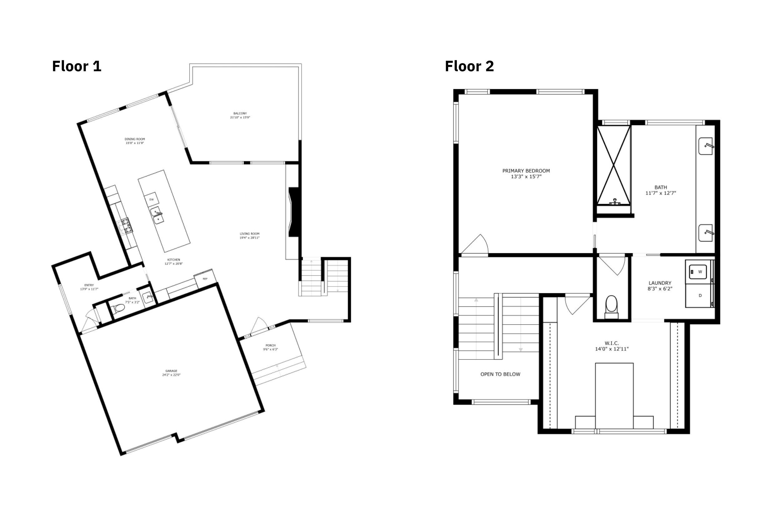 Image showing floor plans